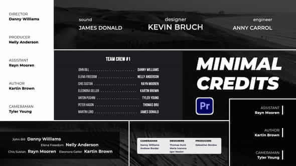 Minimal Credits - VideoHive 46066019