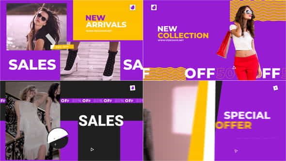 Poster Animation | Colorful Fashion - VideoHive 37497507