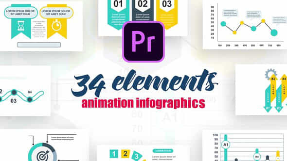 Infographics 16 - VideoHive 26520868