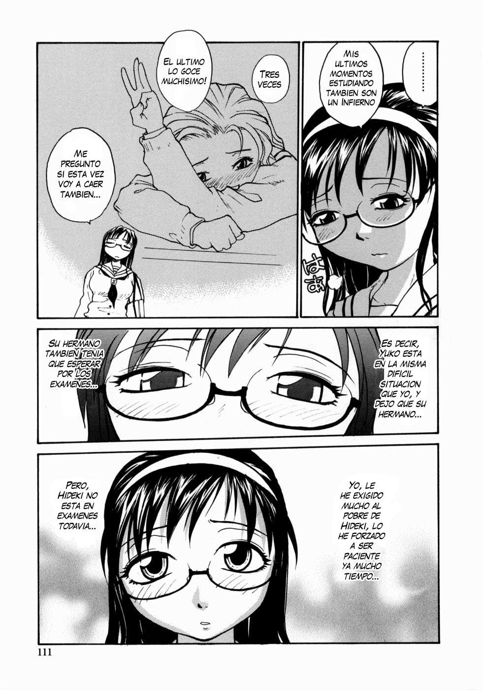 Ane To Megane To Milk | Sister Glasses And Sperm Chapter-7 - 4