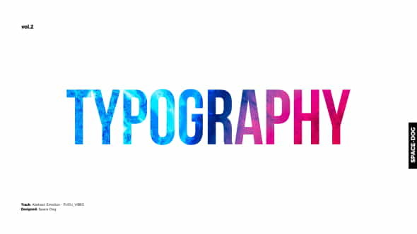 Typography - VideoHive 20953540