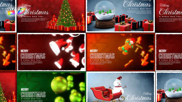 Christmas Greeting Pack - VideoHive 49536643