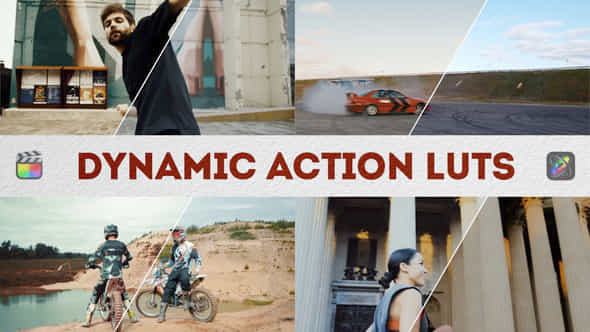 Dynamic Action Luts Fcpx - VideoHive 49357551