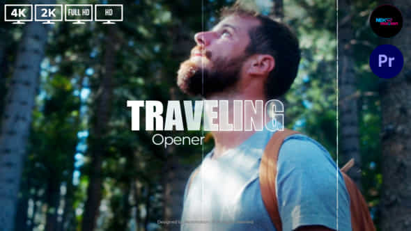 Travel Opener Mogrt - VideoHive 48999630