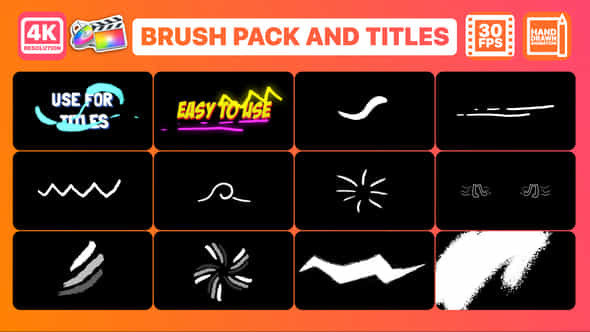 Brush Elements - VideoHive 33061531