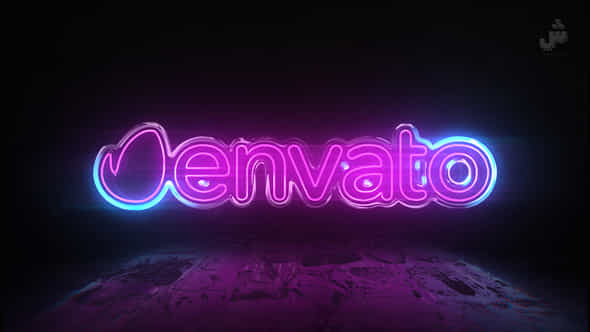 Neon Logo Reveal - VideoHive 21836563
