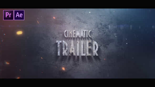 Cinematic Trailer - VideoHive 56075605