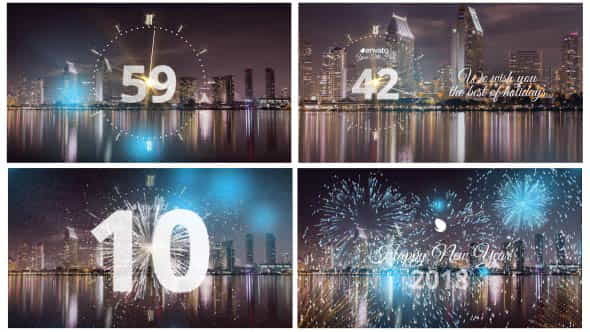 Silver New Year Countdown 2019 - VideoHive 20881545