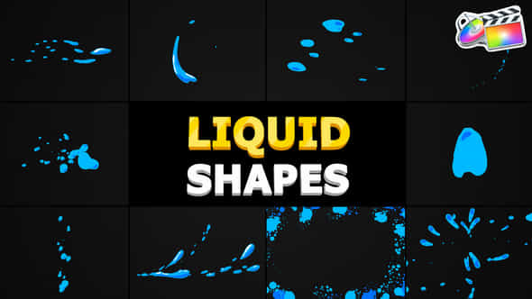 Liquid Shapes - VideoHive 36670021