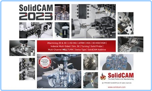 SolidCAM 2023 SP3 HF4 Multilingual For SolidWorks 2018/2024 (x64) T45WAW34_o