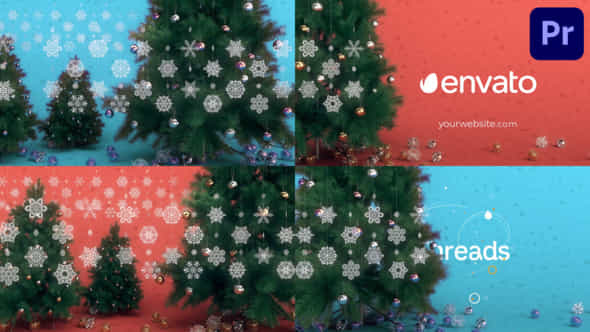 Christmas Logo For Premiere Pro - VideoHive 48866004