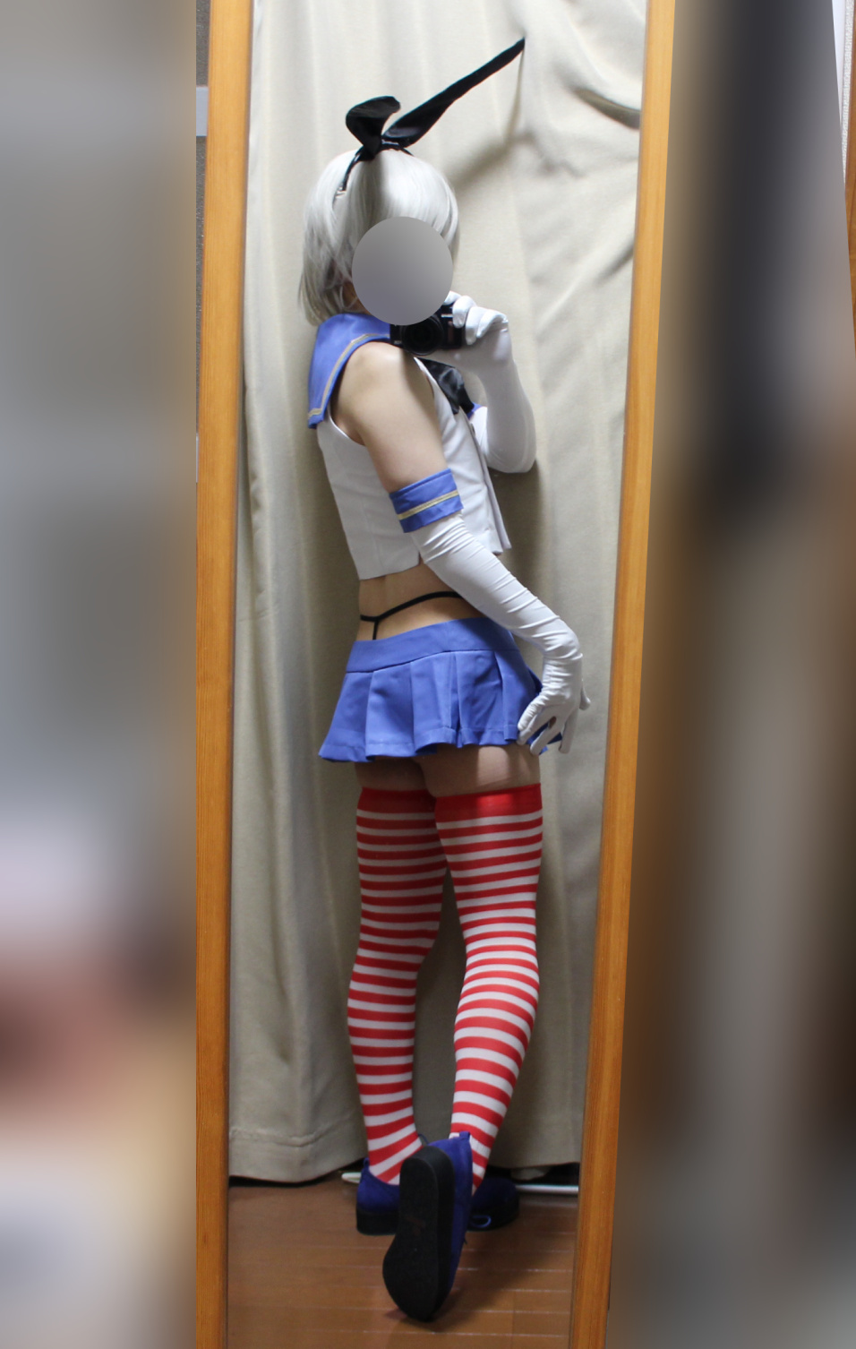 [trans] Hatarabu - z1 & z3 Shimakaze cosplay
