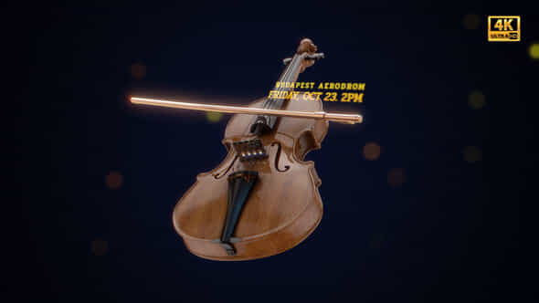 The Violin - VideoHive 37577337