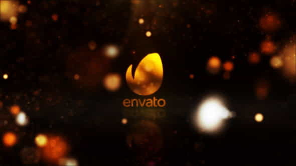 Gold Reflective Logo Reveal - VideoHive 24644502