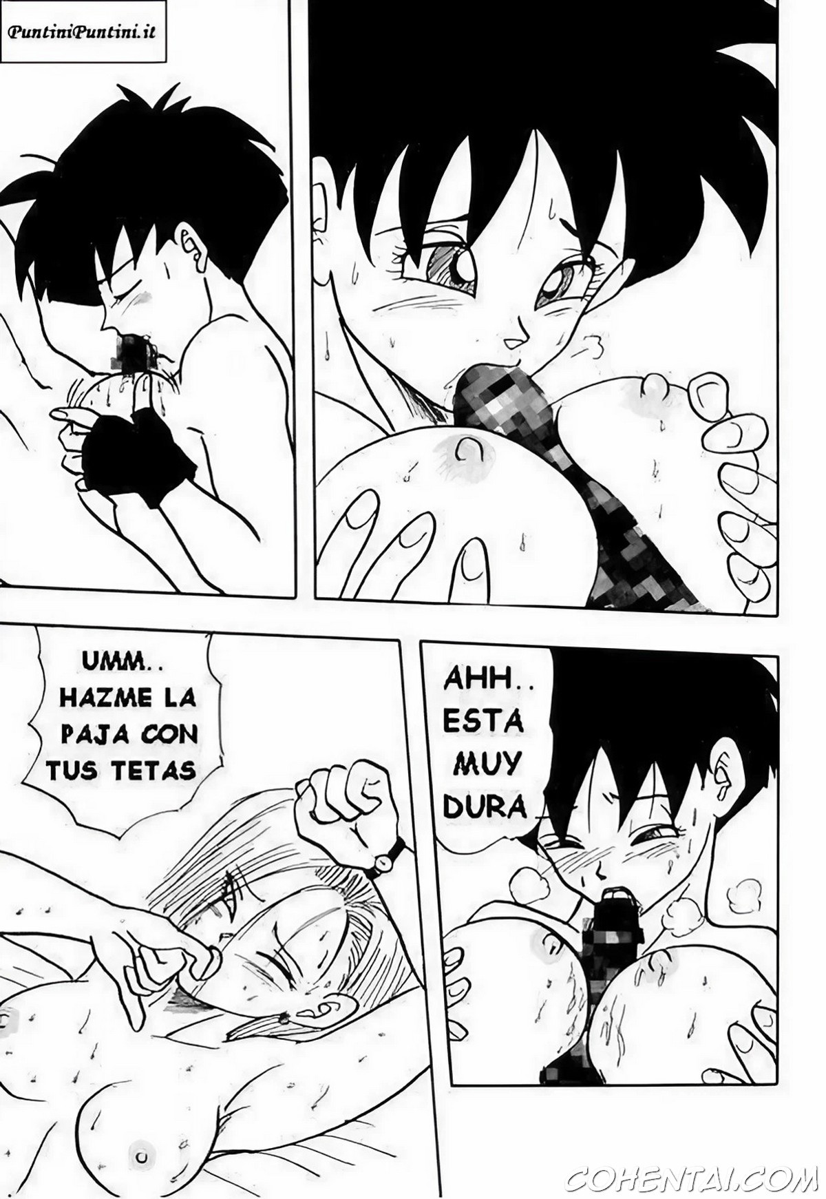 18-gou no Inbou (Dragon Ball Z) xxx comics manga porno doujin hentai español sexo 