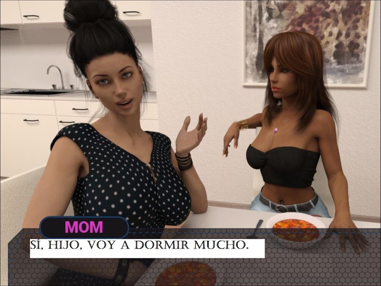 [lewdlab] Mother, burning desire #3 [Spanish] [Mexicano AnonimoPoringa]