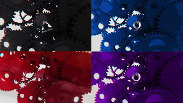 Cogs Unveil - VideoHive 52396677