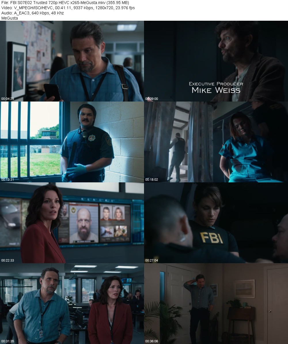 FBI S07E02 Trusted 720p HEVC x265-MeGusta