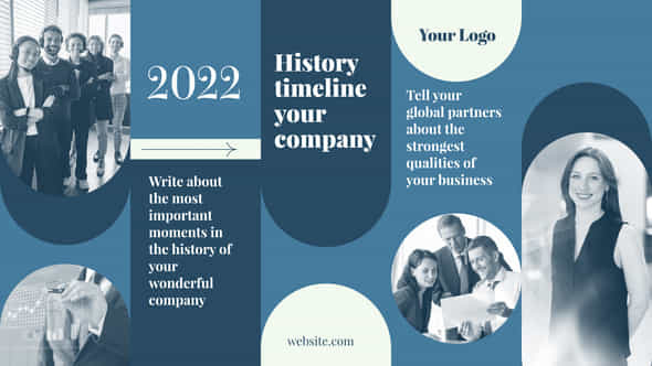 Business Company Timeline - VideoHive 44391984