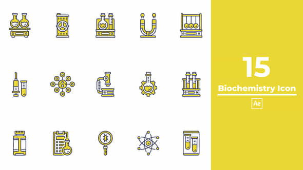 Biochemistry Icon After Effects - VideoHive 49944785