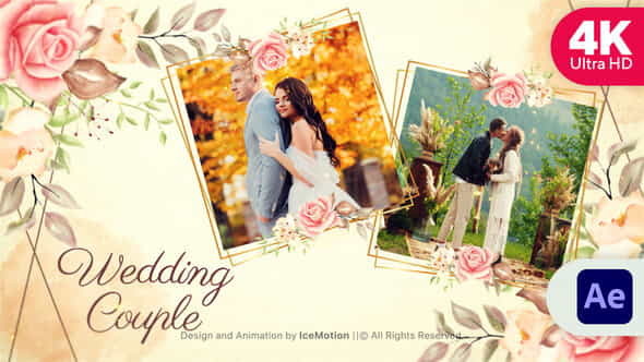 Wedding Invitation Slideshow 4K - VideoHive 37390396