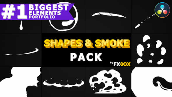 2D Shapes And - VideoHive 38869979