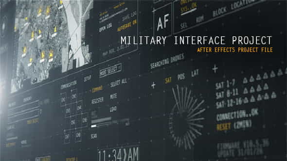 HUD Military Interface Project - VideoHive 12586082