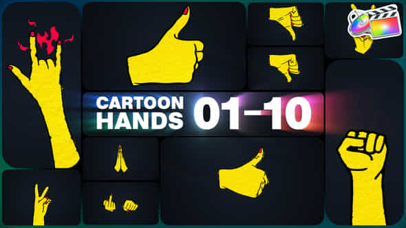 Cartoon Hands - VideoHive 48253643
