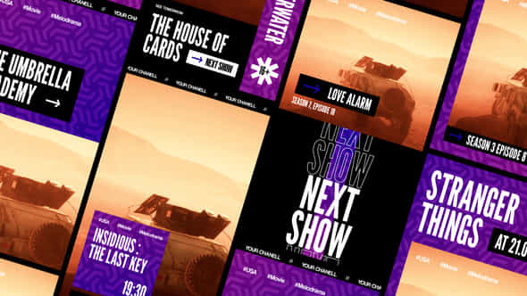 Creative Broadcast Stories Pack - VideoHive 50277408