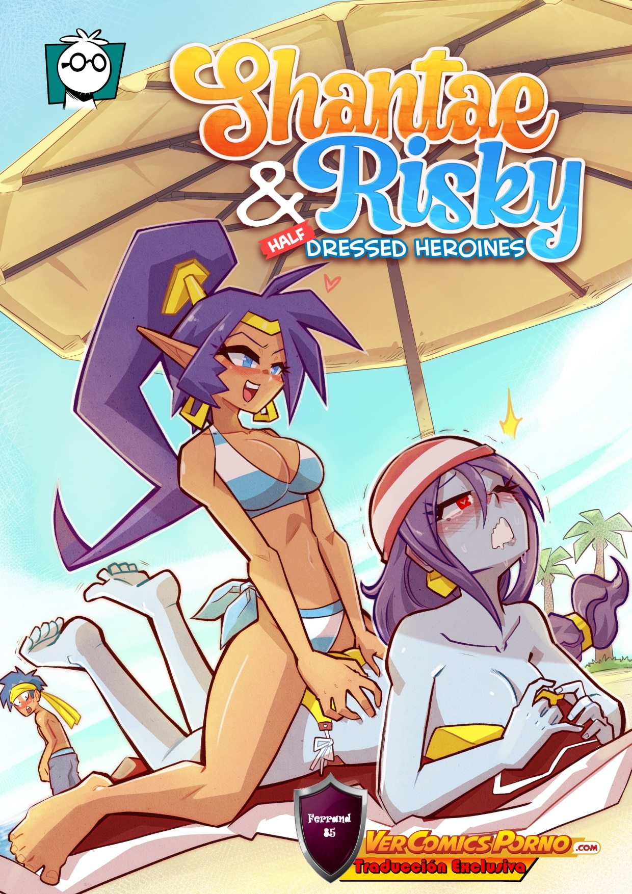 Shantae & Risky – Half dressed heroines – Mr.E - 0