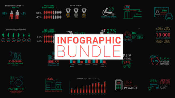 Infographic Bundle - VideoHive 40375847