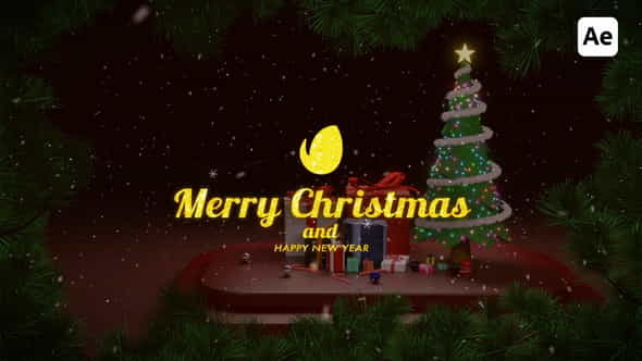 Christmas Logo For - VideoHive 42168421