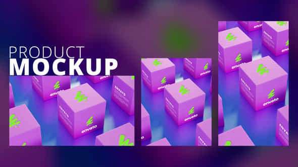 3D Product Mockup Plus Vertical - VideoHive 53803155