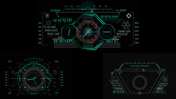 HUD700 HUD Ship - VideoHive 46923328