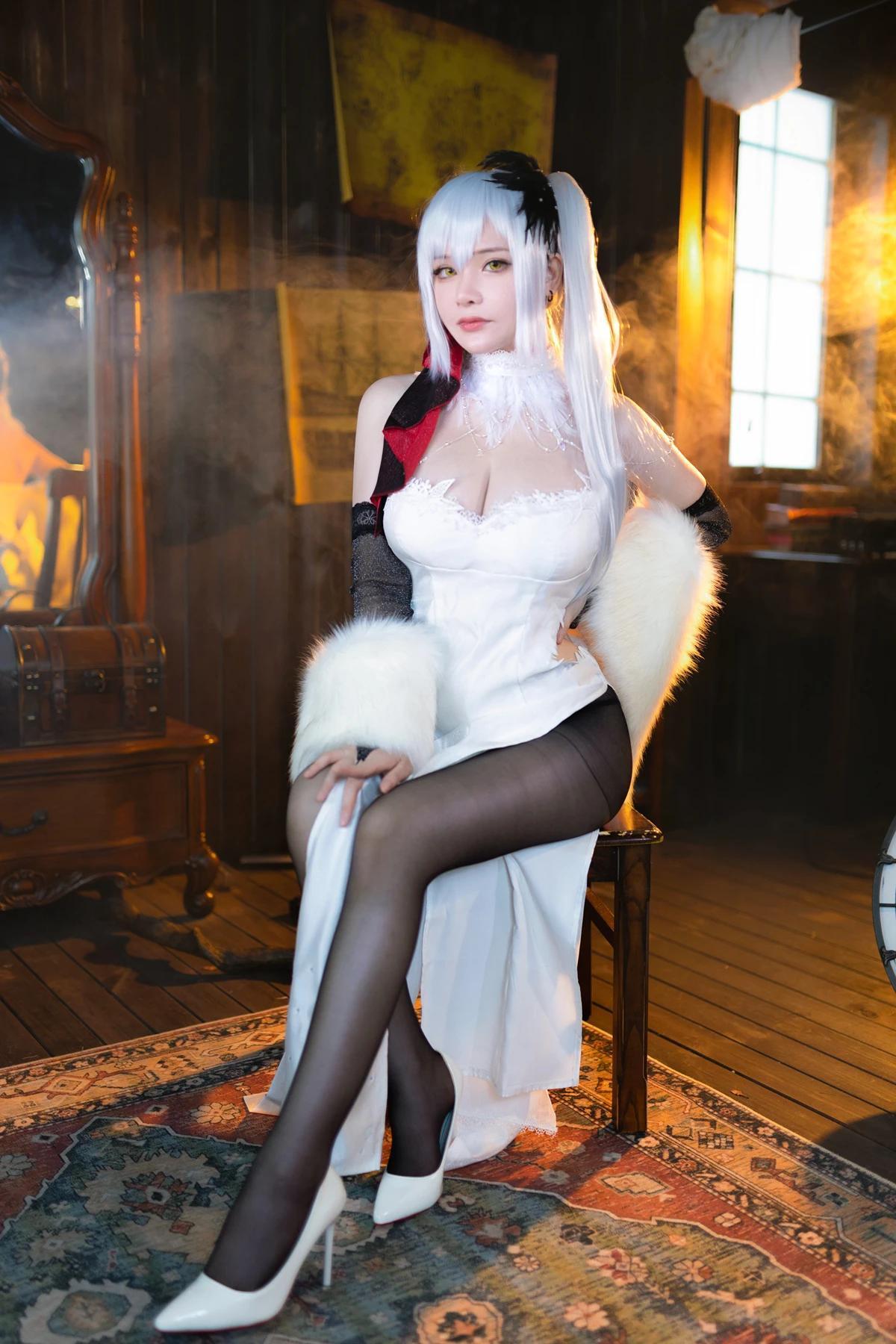 Cosplay 前羽_rr – 碧蓝航线 德雷克(11)