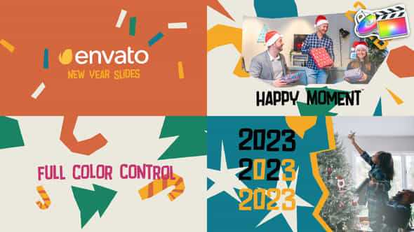 New Year Typography - VideoHive 42462339