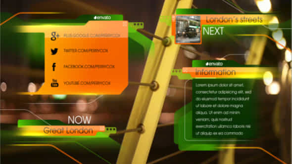 Green Orange Broadcast - VideoHive 6542201