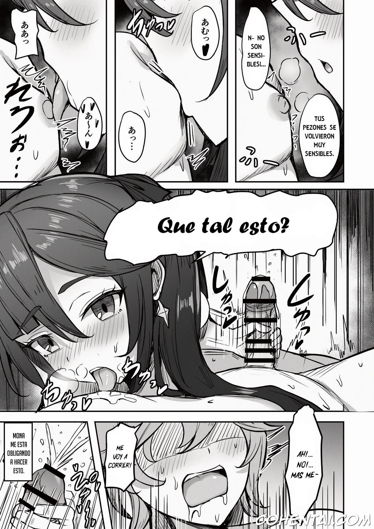 Boku, Hontou wa Mona no Koto ga Suki nanda (Genshin Impact) xxx comics manga porno doujin hentai español sexo 