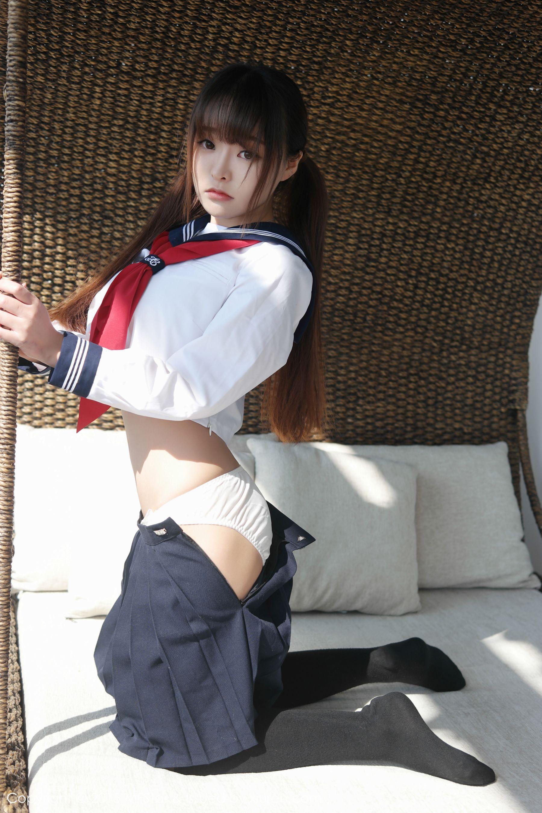 柳侑绮Sevenbaby《大理旅拍》水手服诱惑少女 [模范学院MFStar] Vol.002 写真集(7)