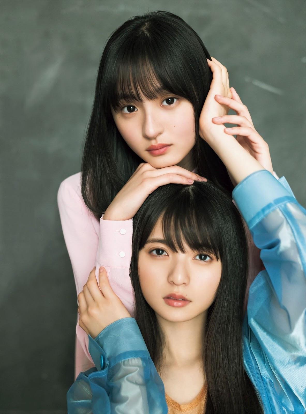 Asuka Saito 齋藤飛鳥, Sakura Endo 遠藤さくら, Shonen Magazine 2019 No.21-22 (少年マガジン 2019年21-22号)(14)