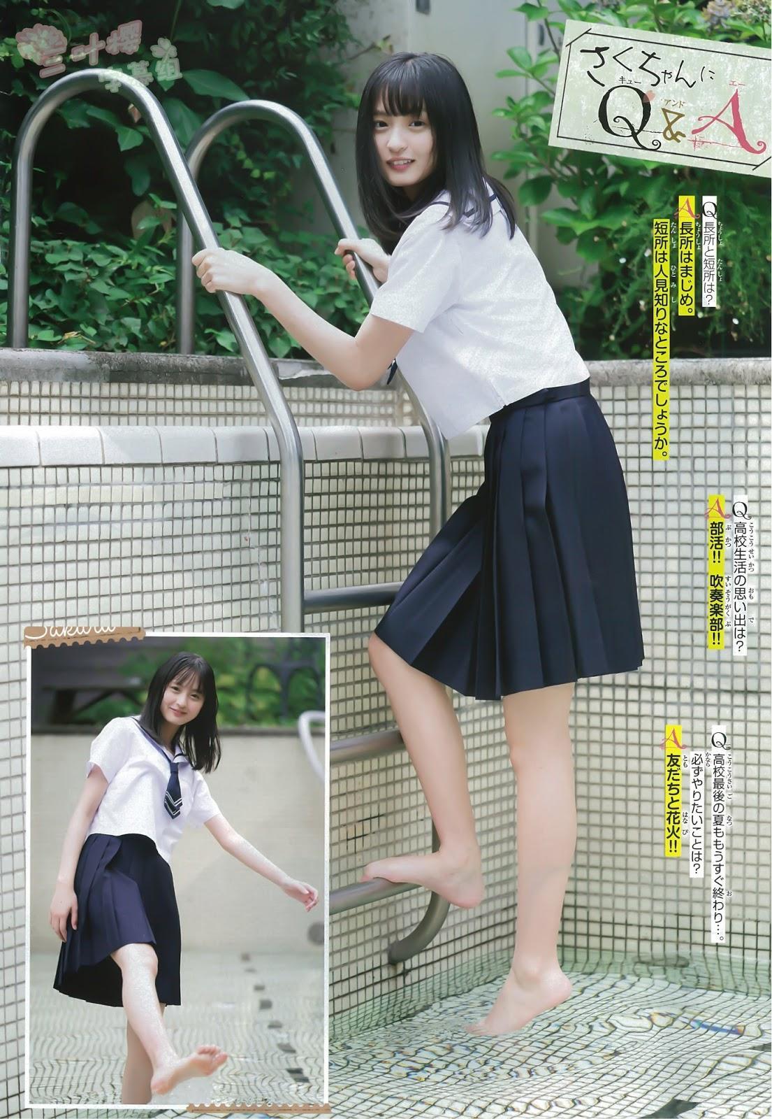 Sakura Endo 遠藤さくら, Shonen Champion 2019 No.39 (少年チャンピオン 2019年39号)(5)