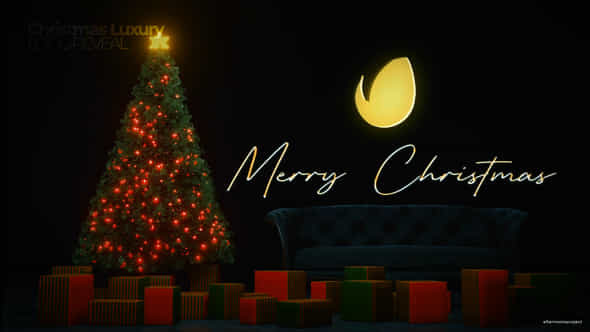 Christmas Luxury Logo Reveal - VideoHive 49266158