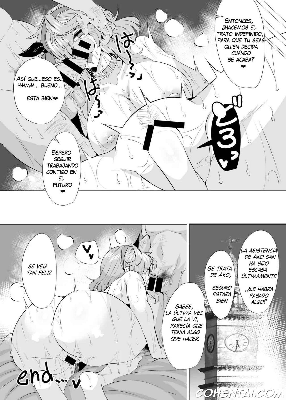 Ako to Youmuin Oji-san. (Blue Archive) xxx comics manga porno doujin hentai español sexo 