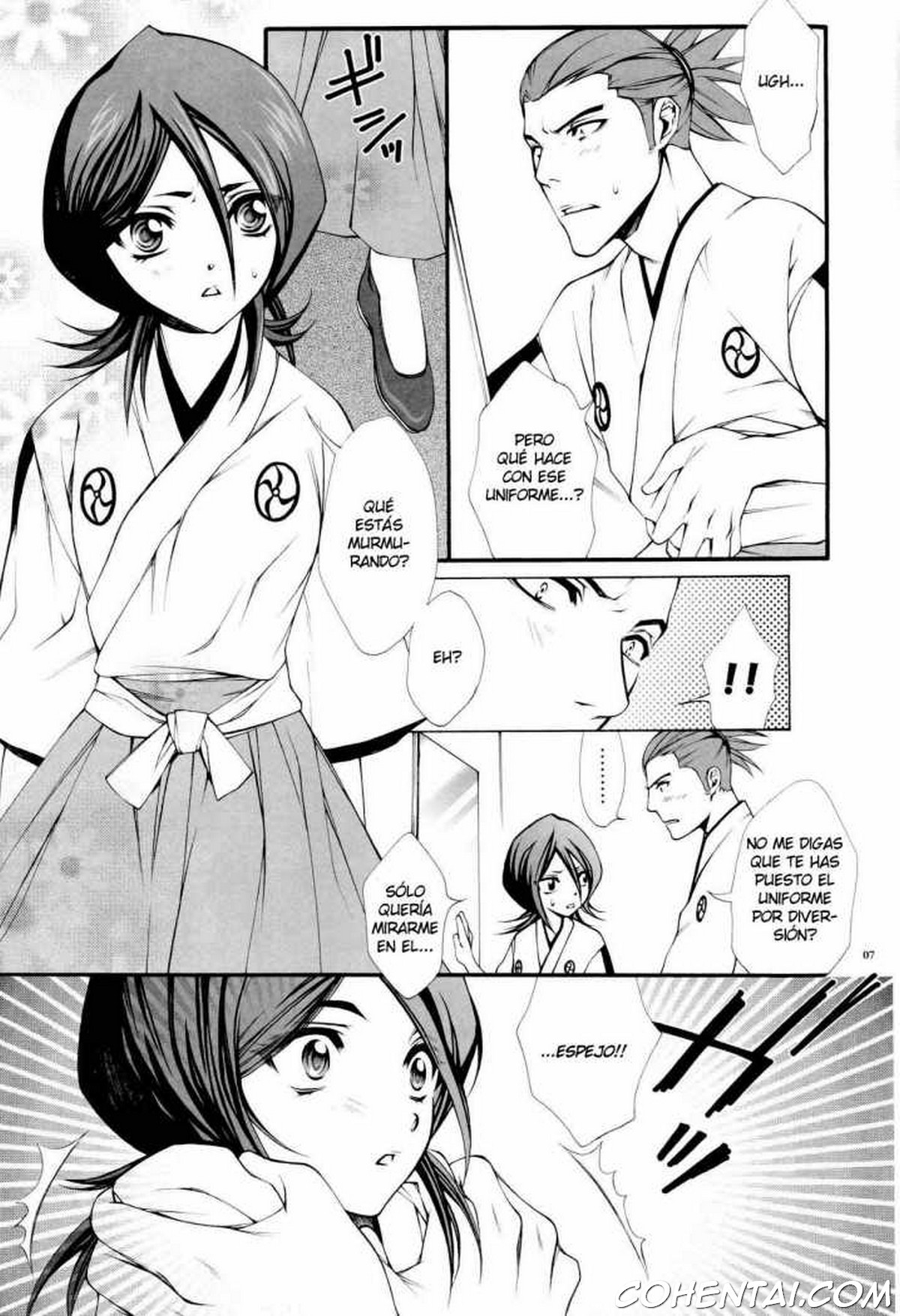 Josei Shinigami Kyoukai Shisetsu Shienbu Kaihou (Bleach) xxx comics manga porno doujin hentai español sexo 