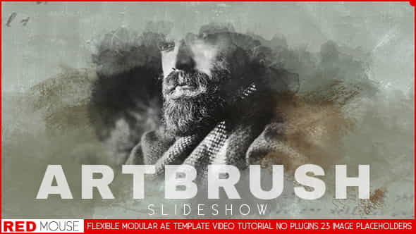 Art Brush Slideshow - VideoHive 21539315