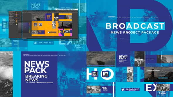News Broadcast Pack - VideoHive 26021886