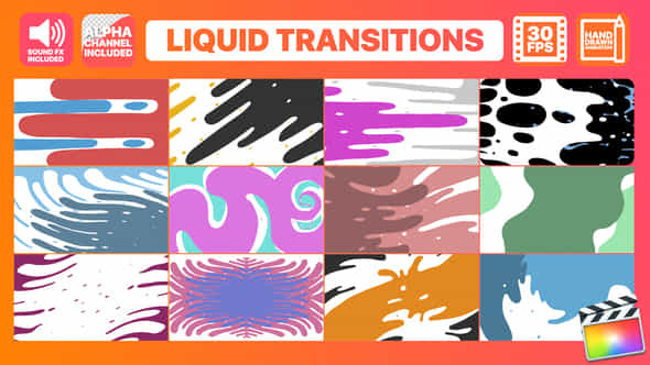 Liquid Motion Transitions - VideoHive 24212802