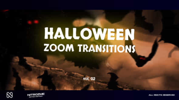 Halloween Zoom Transitions - VideoHive 48378384