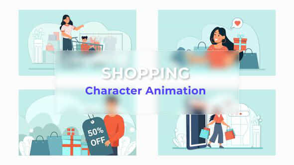 Shopping Explainer And - VideoHive 36814159