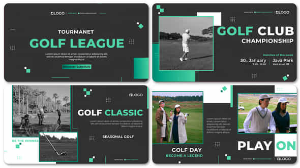 Golf Tournament Opener - VideoHive 50368208